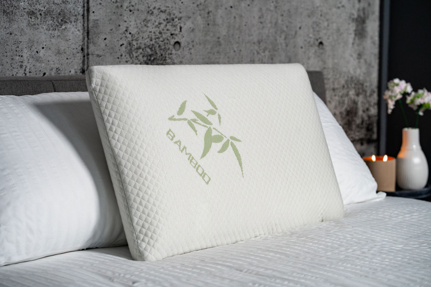 image of Bamboo Memory Foam pillow from Sleep Nation, Oakville image of Bamboo Memory Foam pillow from Sleep Nation, Oakville