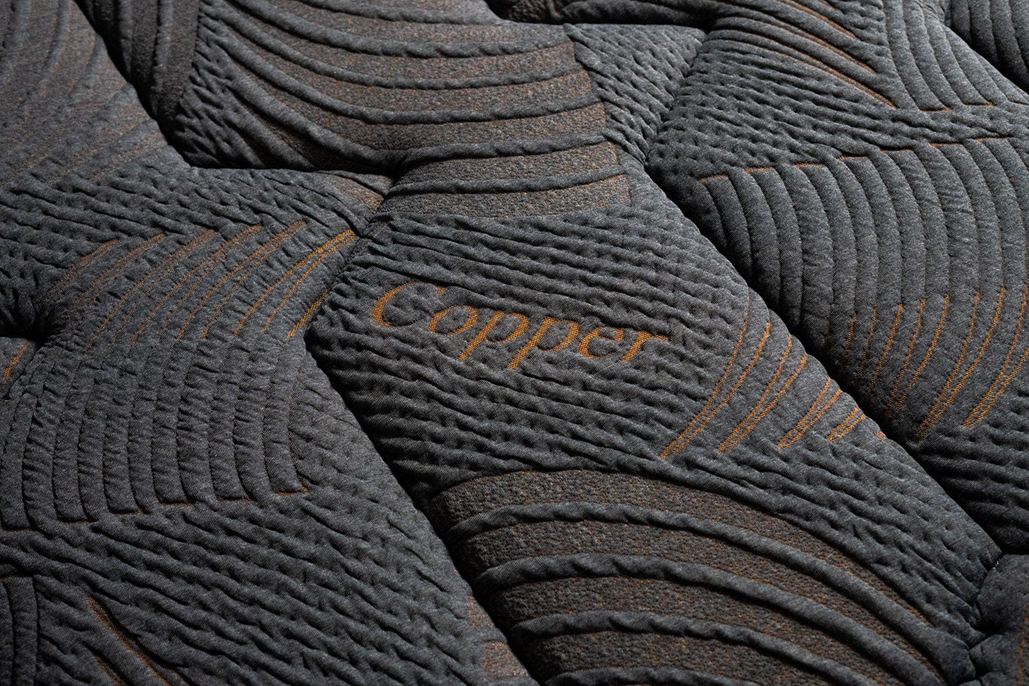 closeup image of Chartwell mattress in Black - Sleep Nation Oakville  closeup image of Chartwell mattress in Black - Sleep Nation Oakville