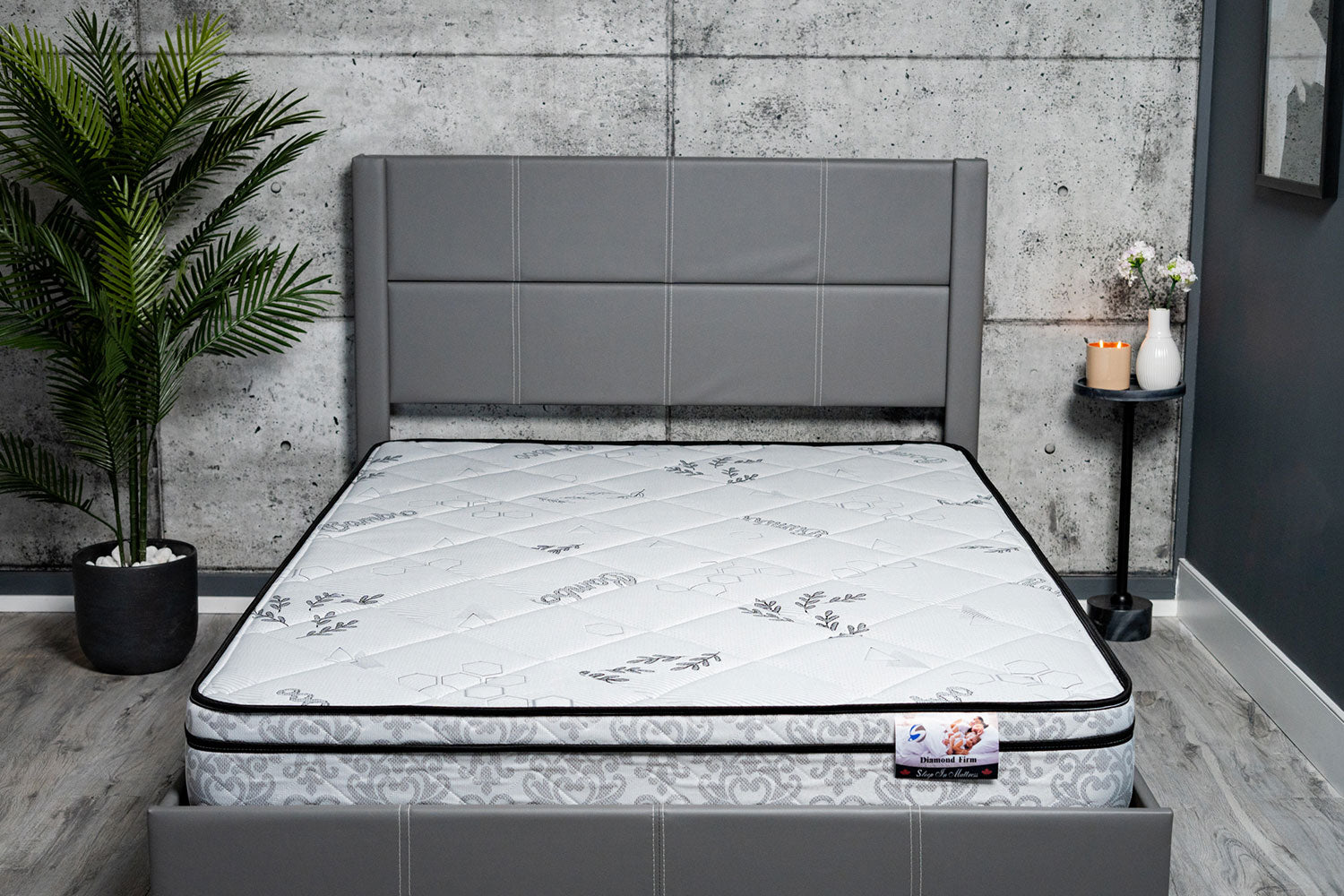 image of Diamond Mattress with Bamboo Fabric - Sleep Nation 