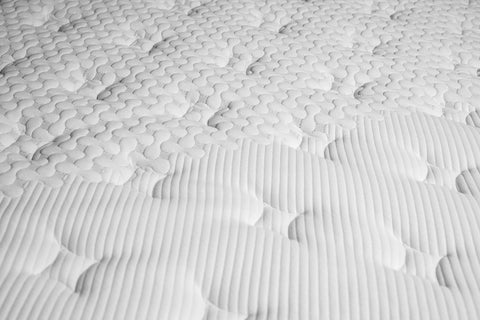 closeup view image of white Spinal Comfort(Dual) Plush Gel Memory Foam Mattresses-Sleep Nation closeup view image of white Spinal Comfort(Dual) Plush Gel Memory Foam Mattresses-Sleep Nation