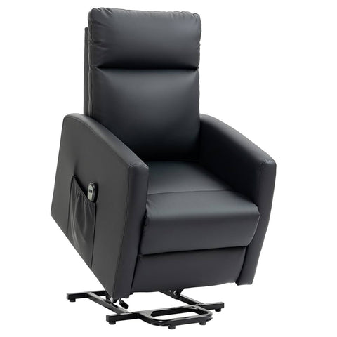 Image of Black Electric Lift Chair Recliners for Seniors at Sleep Nation Image of Black Electric Lift Chair Recliners for Seniors at Sleep Nation