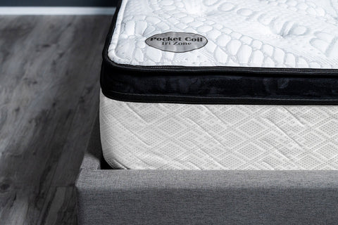 image of Victoria Tri Zone Pocket Coil Eurotop Mattress image of Victoria Tri Zone Pocket Coil Eurotop Mattress