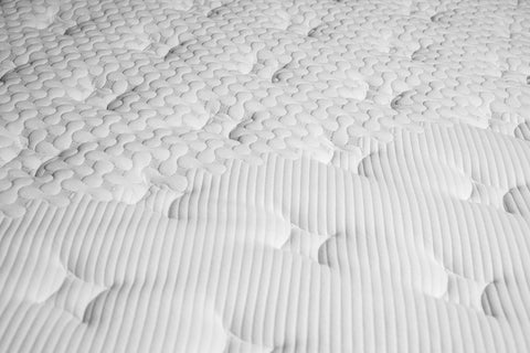 closeup view image of white Spinal Comfort(Dual) Plush Gel Memory Foam Mattresses-Sleep Nation
